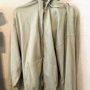 Brandy Melville/Pacsun Oversized Zip Up Hoodie